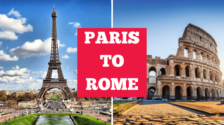 Tickets, times and route options for paris to rome trains.