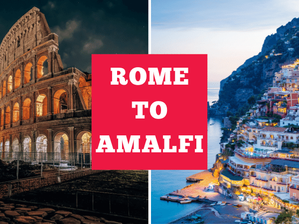 Train times, costs and information from Rome to Amalfi Coast, Italy.
