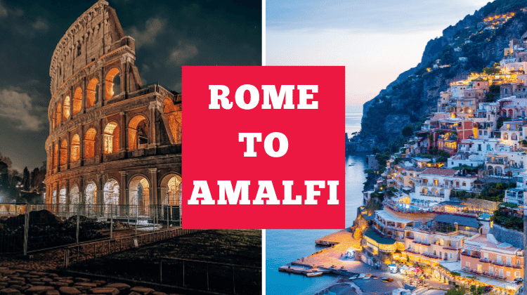 Train times, costs and information from Rome to Amalfi Coast, Italy.